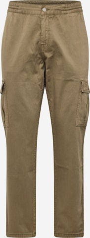 Dr. Denim Regular Cargo Pants 'Rush' in Green: front