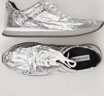 Calvin Klein Jeans Sneakers & Trainers in 41 in Silver: front