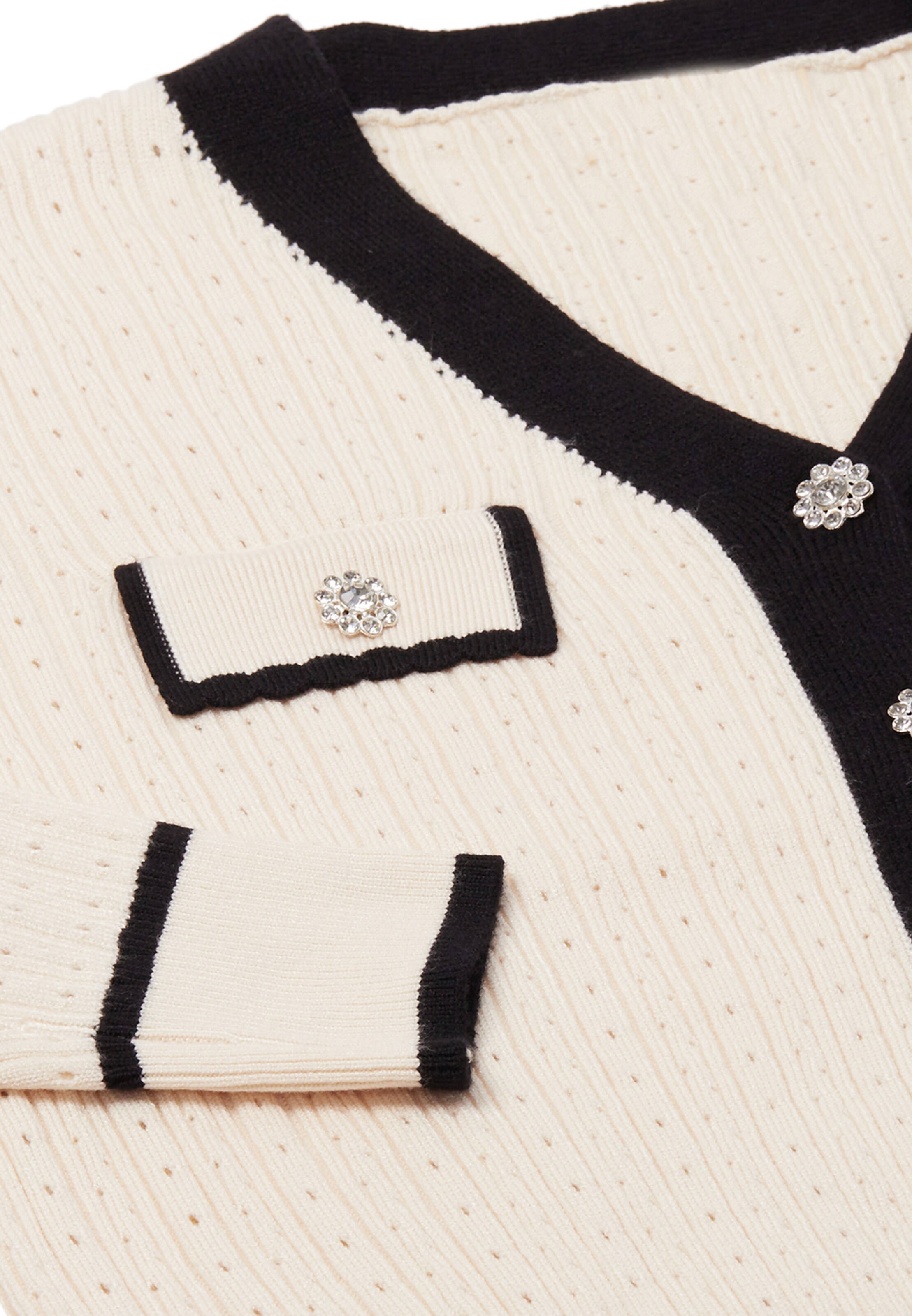 CHANI - Casaco de malha em bege