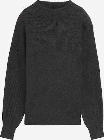 Pulover de la TOM TAILOR DENIM pe gri: față