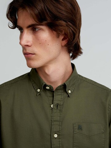 Coupe regular Chemise Scalpers en vert