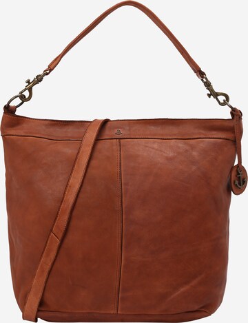 Harbour 2nd Shoulder Bag 'Vicky 2' in Brown: front