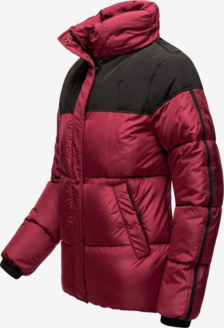 NAVAHOO - Chaqueta de invierno 'Sarafina' en rojo