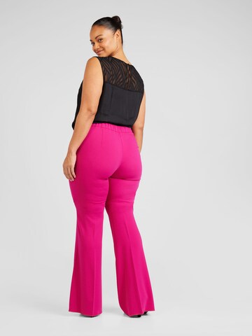 évasé Pantalon 'LASTRA' Persona by Marina Rinaldi en rose