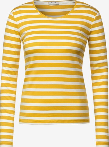 geltona CECIL Marškinėliai: priekis
