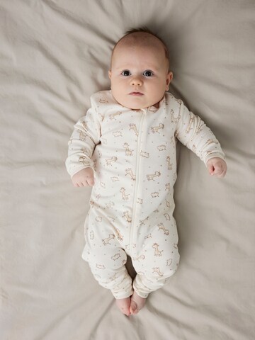 Pigiama di NAME IT in beige: frontale