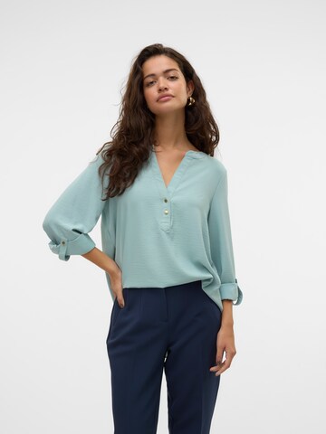 VERO MODA Pluus 'VMANI', värv roheline: eest vaates