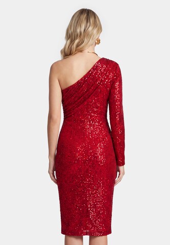 faina Cocktail dress in Red