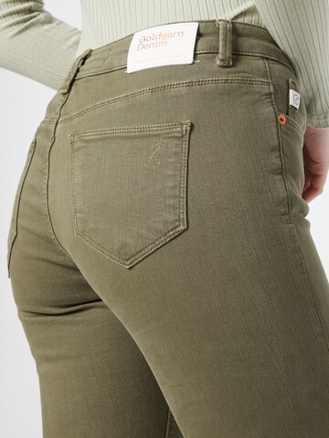 Slimfit Jeans 'Rosengarten I' de la Goldgarn pe verde