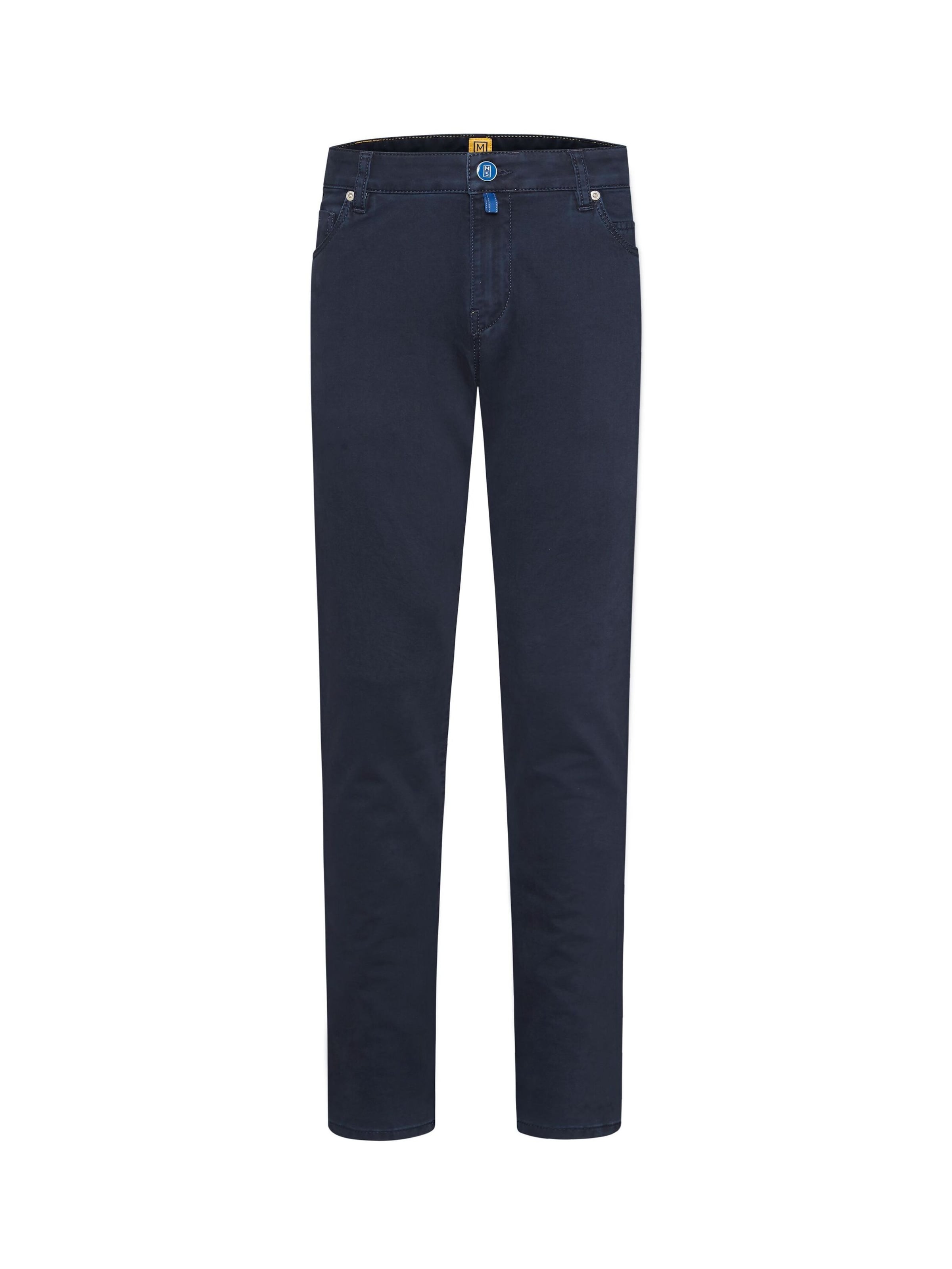 MEYER Slimfit Chino in Blauw: voorkant
