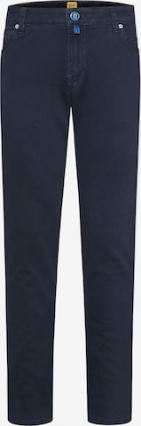Pantalon chino MEYER en bleu : devant