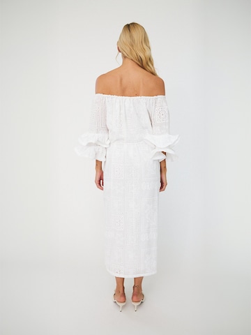 Crās Kleid 'Ita' in Weiß