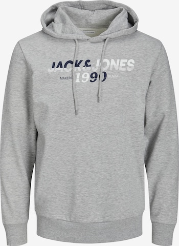 Sweat-shirt JACK & JONES en gris : devant