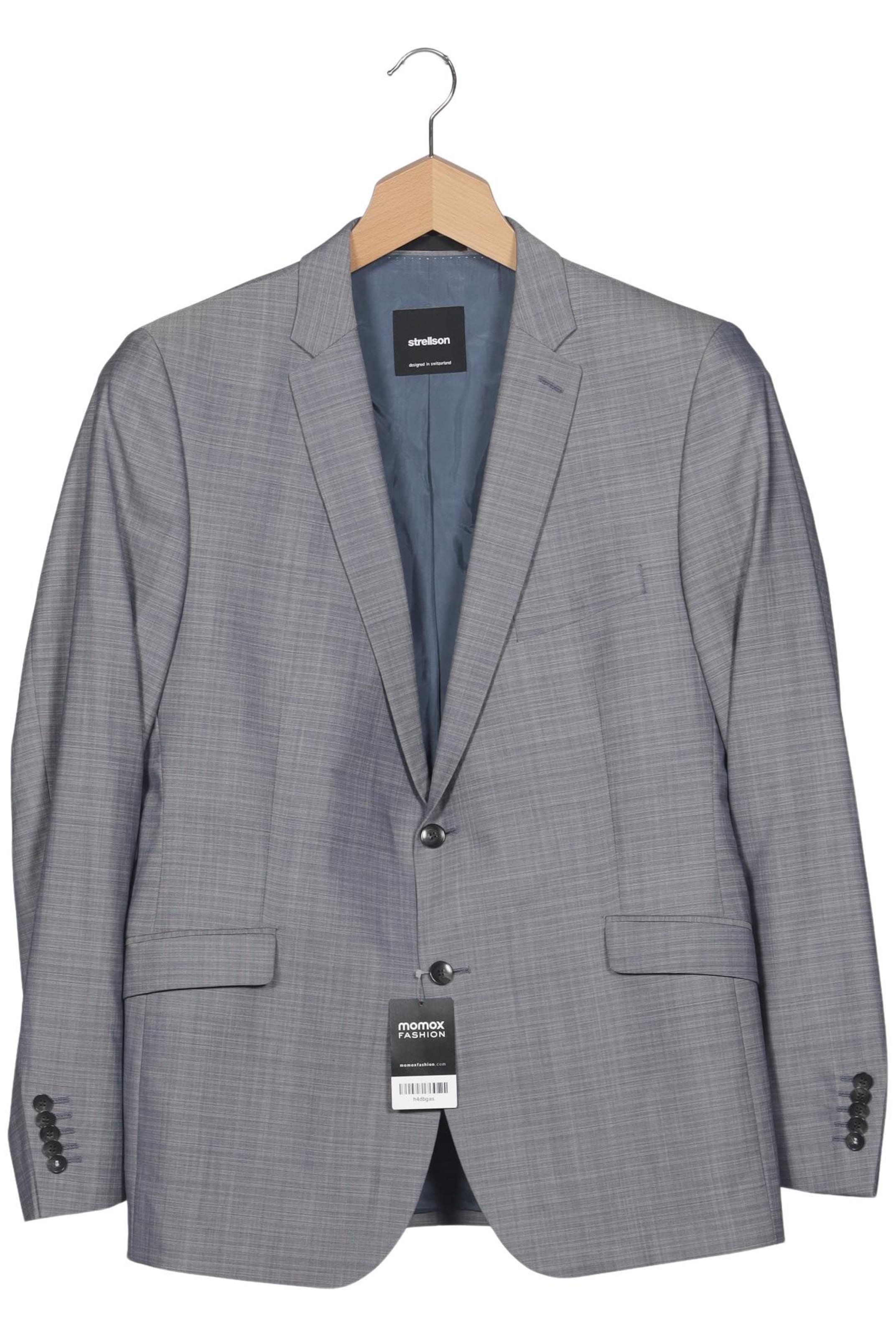 STRELLSON Suit Jacket in L-XL in Grey: front