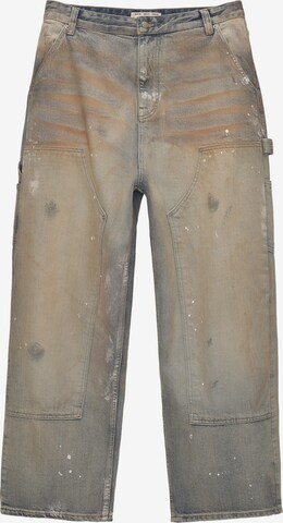 regular Jeans cargo di Pull&Bear in marrone: frontale