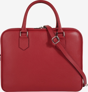 Mallette Cluty en rouge : devant