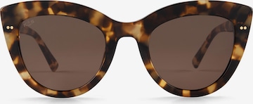 Kapten & Son Sunglasses 'Sofia Amber Tortoise Brown' in Brown