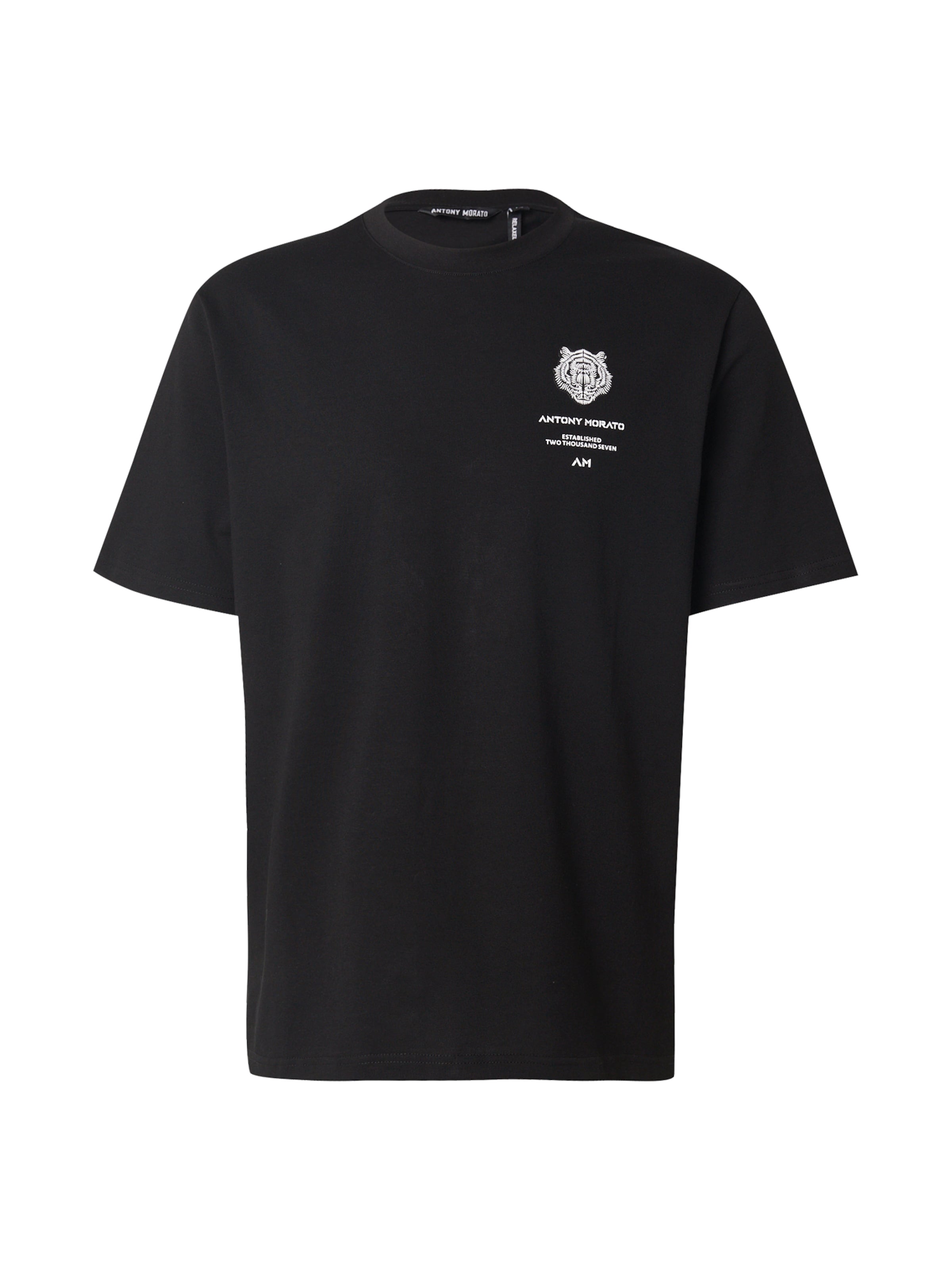 ANTONY MORATO Tričko – černá: přední strana