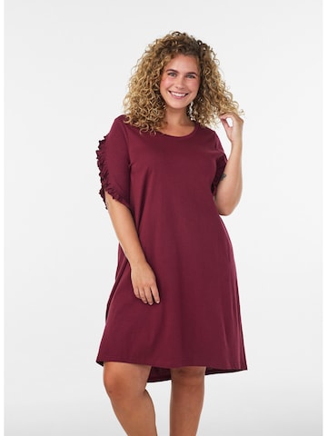 Zizzi Nightgown in Red