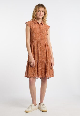 DreiMaster Vintage Kleid in Orange