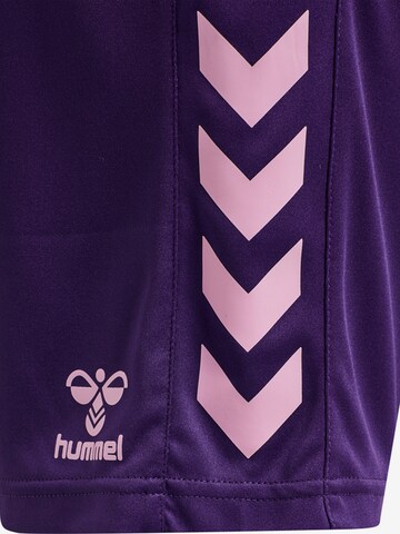 Hummel Regular Workout Pants in Purple