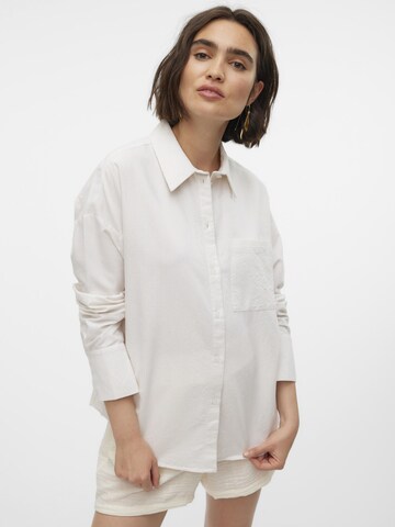 VERO MODA Bluse 'ENYA' i hvid