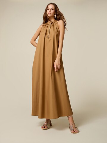 oltre Jurk in Beige