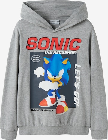 NAME IT Bluza 'NKMAlfe Sonic' w kolorze szary: przód