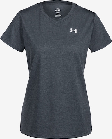 UNDER ARMOUR Performance Shirt 'Bubble' in Grey: front