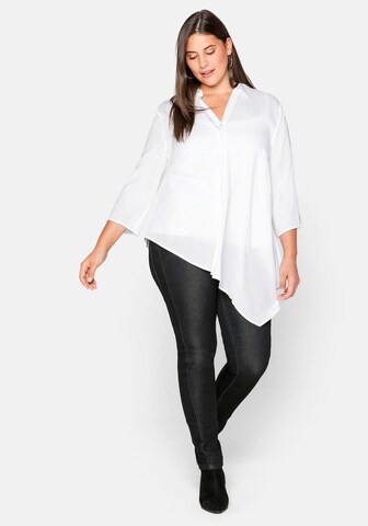 SHEEGO Blouse in White