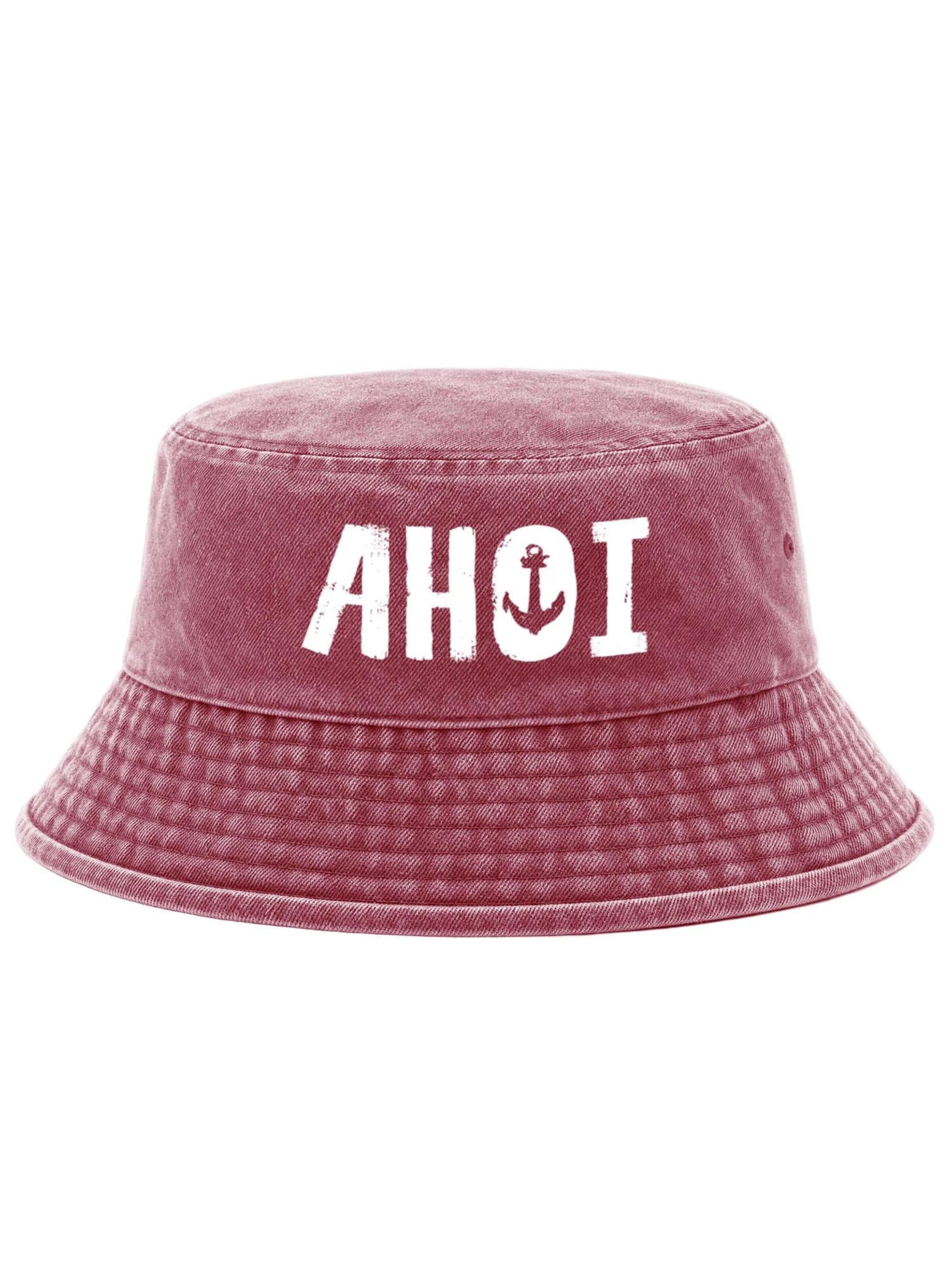Neverless Hat 'Ahoi' in Red: front
