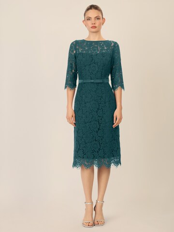 APART Cocktail Dress in Green: front