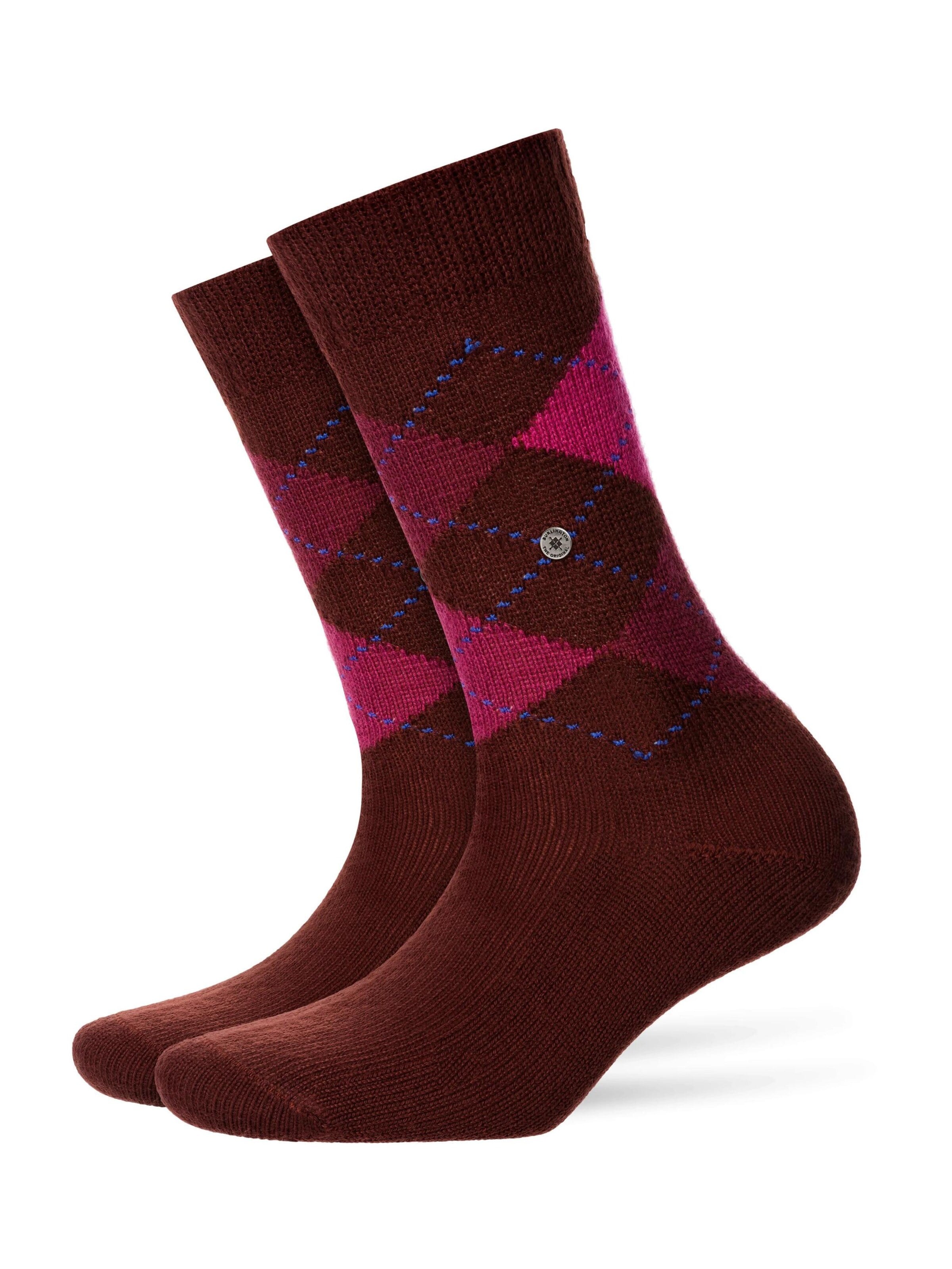 BURLINGTON Socken 'Whitby'‌‌ in Braun: Vorderseite