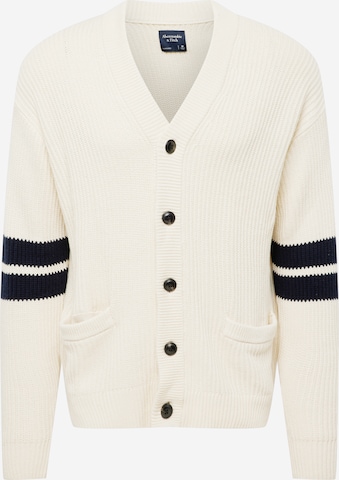 Abercrombie & Fitch Kofta i beige: framsida