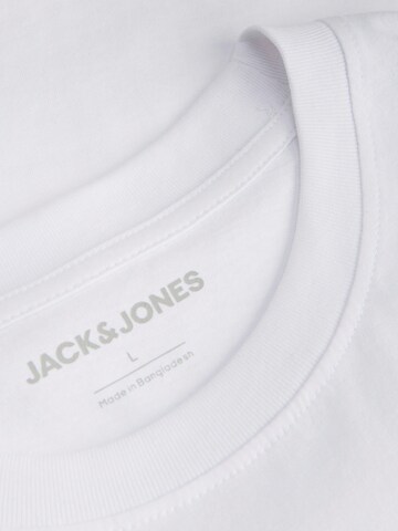 Jack & Jones Plus - Camiseta 'JJINDIANA' en blanco