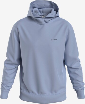 Sweat-shirt Calvin Klein en bleu : devant