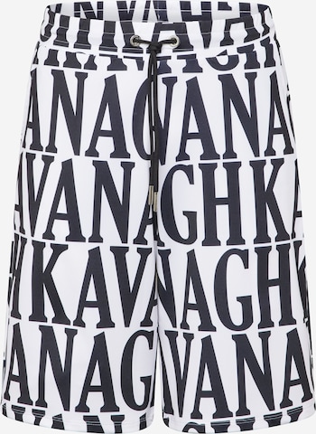 Regular Pantaloni 'Holi' de la Gianni Kavanagh pe alb: față