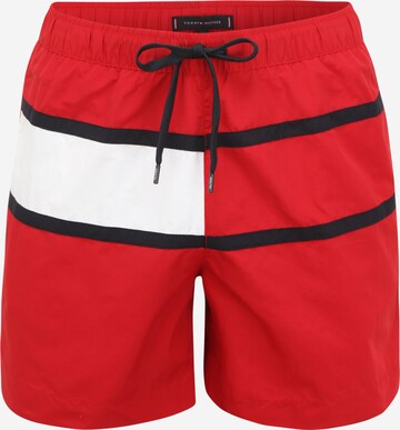 Tommy Hilfiger Underwear Board Shorts in Red: front