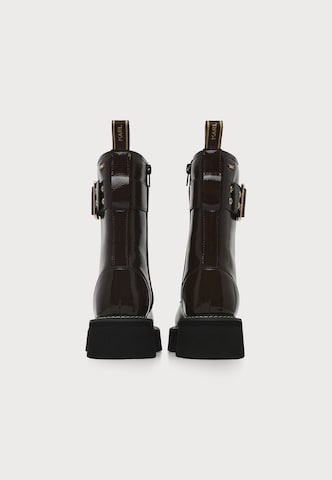 Stivaletto stringato di Karl Lagerfeld in marrone