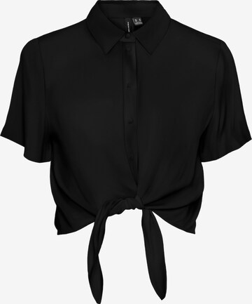 VERO MODA - Blusa 'MENNY' en negro: frente