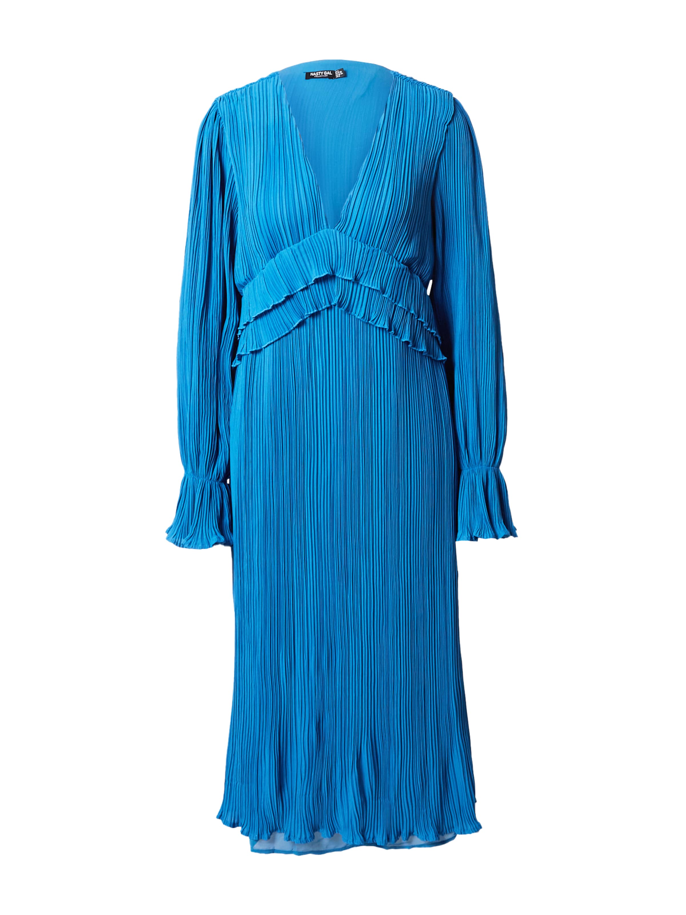 Robe Nasty Gal en bleu : devant