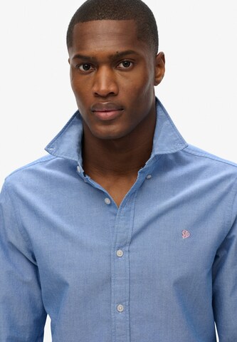 Coupe regular Chemise Superdry en bleu