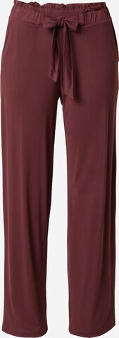 Pantalon de pyjama 'EVERY DAY' ESPRIT en rouge : devant