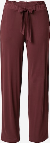 ESPRIT Pajama Pants 'EVERY DAY' in Red: front