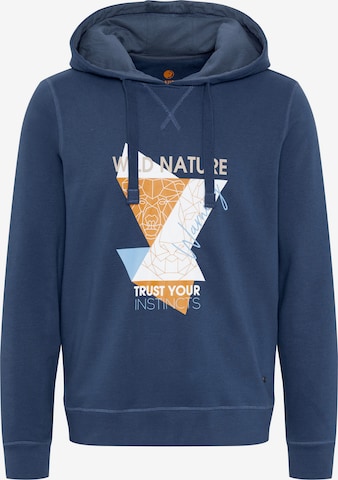 Oklahoma Jeans Sweatshirt in Blue: front