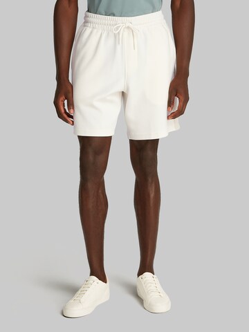 Loosefit Pantalon Calvin Klein Jeans en blanc : devant