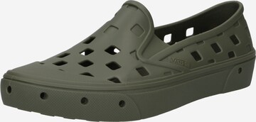 VANS Slip-Ons in Green: front