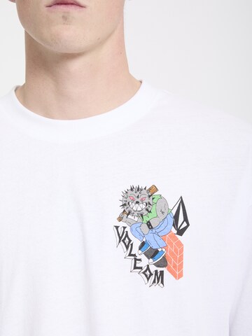 Volcom T-Shirt 'Sk8 Break' in Weiß