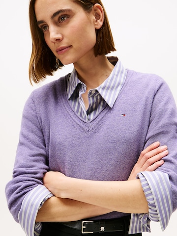 Pull-over TOMMY HILFIGER en violet