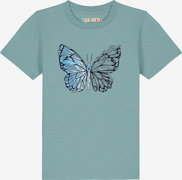 Maglietta di watabout.kids in blu: frontale